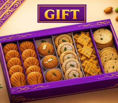 Traditional Gift Standard Box – 1000gm | Premium Corporate Gift | Minimum Order 10 Boxes